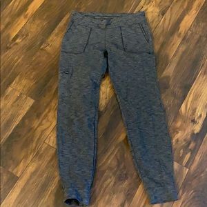 Athleta medium Tall Space Dyed Joggers EUC